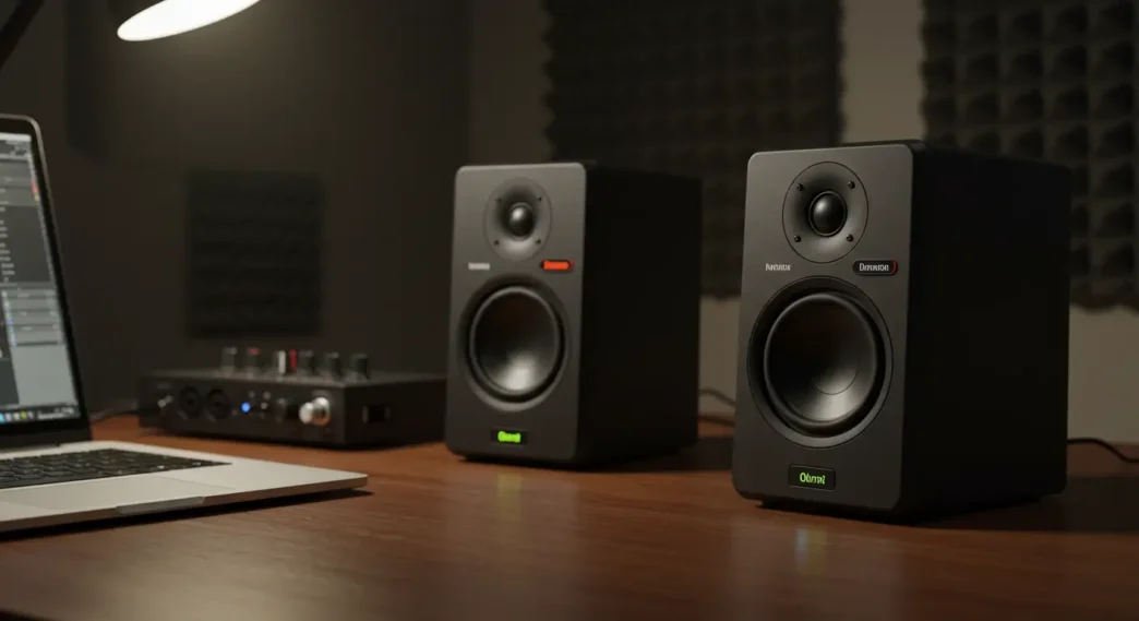 Best budget studio monitor speakers under $100 on Amazon – ideal for home studios, music production, and beginner audio setups.