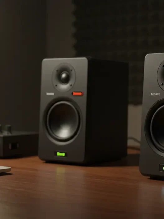Best budget studio monitor speakers under $100 on Amazon – ideal for home studios, music production, and beginner audio setups.