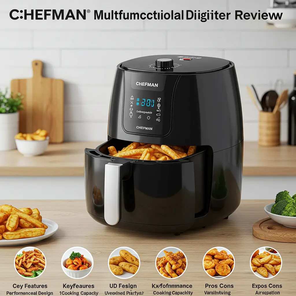 Image of CHEFMAN Multifunctional Digital Air Fryer