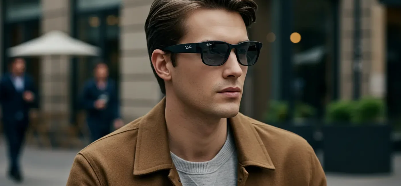 Ray-Ban Meta Smart Glasses worn in a real-life setting — top models in use shown on Dr Top List.